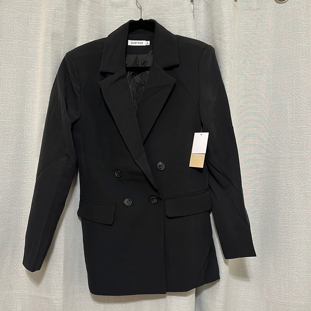 JustFab City Blazer Black